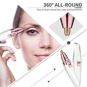 2-in-1 Trimmer Gesichtshaar Rasur präzise - LeLuxe24
