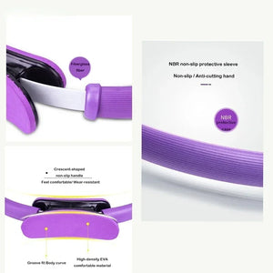 Pilates Ring bruchfest 5 Farben schwarz lila - LeLuxe24