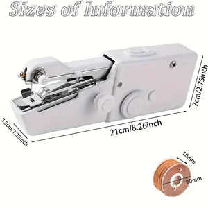 Tragbare Naehmaschine Knopf Naht Reparatur schnell - LeLuxe24