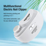 Elektrische Nagelschere Pro — Präzise Nagelpflege mit LED-Licht