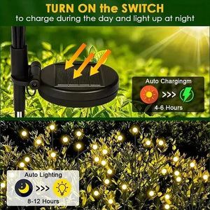 Solar LED Gartenlichter Erdspieß Montage einfach - LeLuxe24