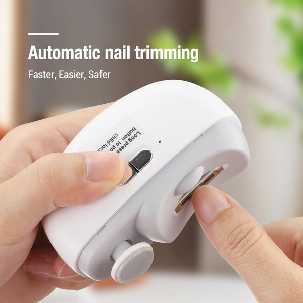 Elektrische Nagelschere Pro — Präzise Nagelpflege mit LED-Licht