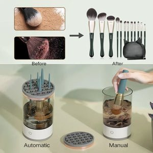 Premium Elektrischer Make-up Pinselreiniger & Trockner