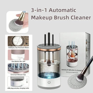 Premium Elektrischer Make-up Pinselreiniger & Trockner