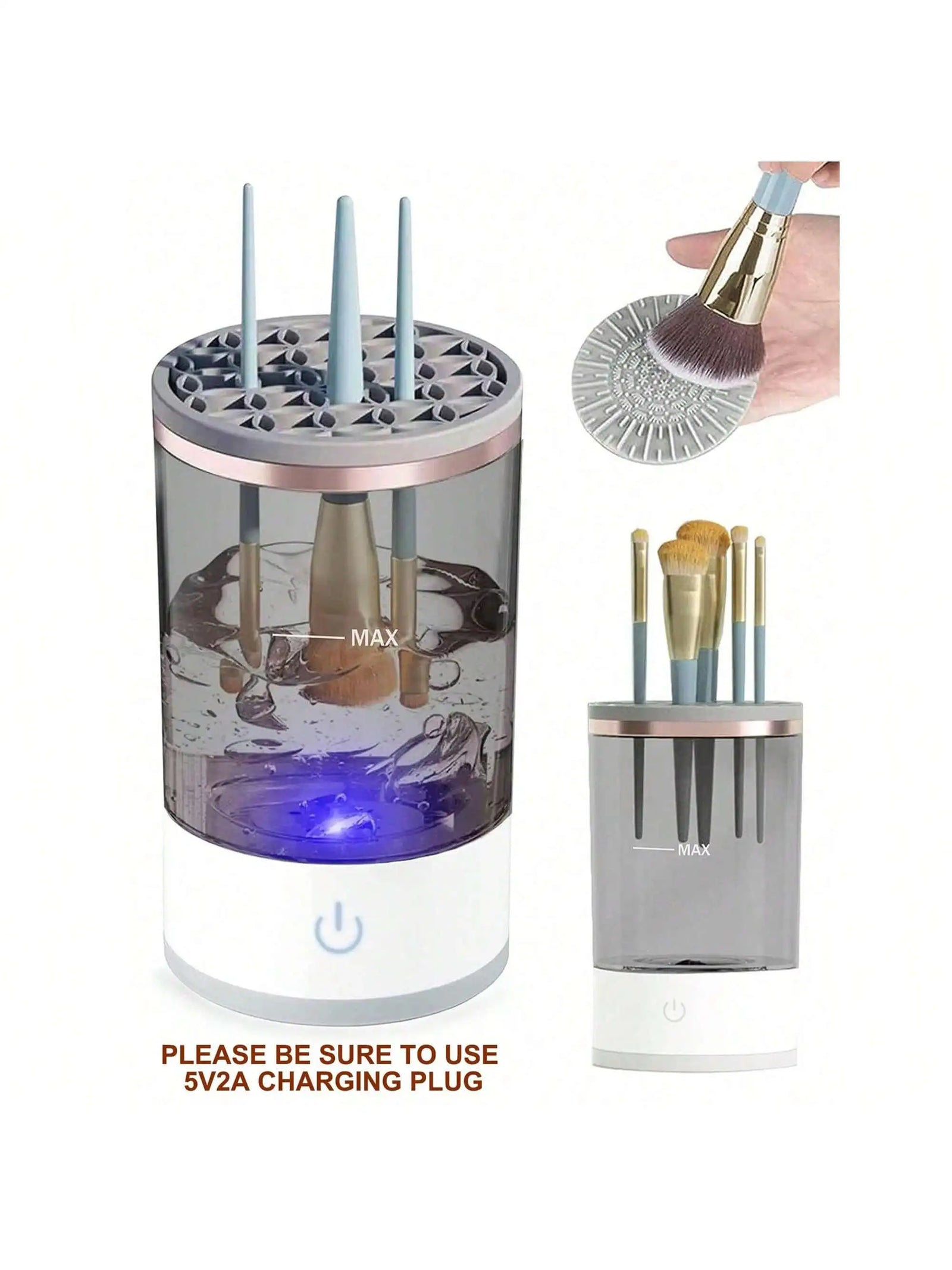 Premium Elektrischer Make-up Pinselreiniger & Trockner