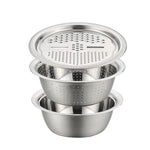 3-in-1 Edelstahl Küchenset